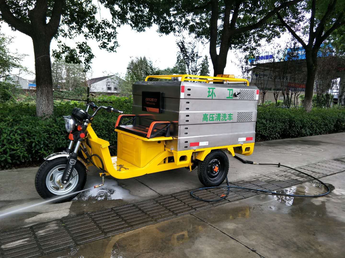 YLBD167三輪電動(dòng)高壓清洗機(jī)