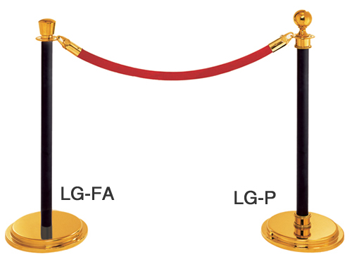 YLDG008  皇冠頭黑金柱/圓頭黑金柱欄桿座