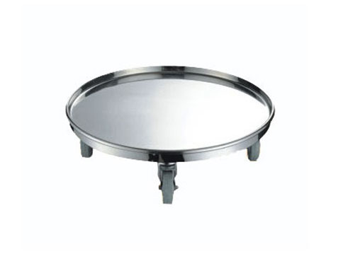 YLQG051 stainless steel round basin turnover car