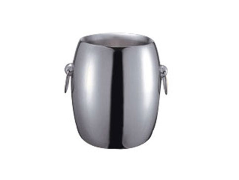 YLQH134 stainless steel French champagne bucket(double-layer thermal)