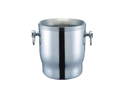 YLQH138 stainless steel Hong Kong style champagne bucket(double-layer thermal)