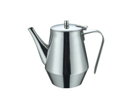 YLQH174 (high)stainless steel angular coffee pot