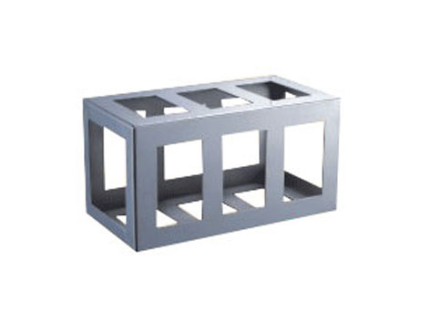 YLQH188 long square stainless steel disk rack