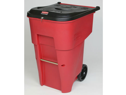 YLAE119 Rubbermaid trash can push