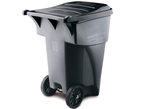 YLAE120 Rubbermaid trash can push