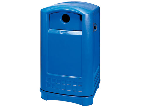 YLAE195 Rubbermaid recycling bins bottles